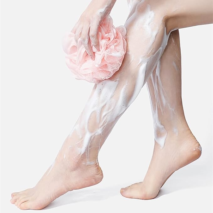 Btyms 4 pieces bath sponge