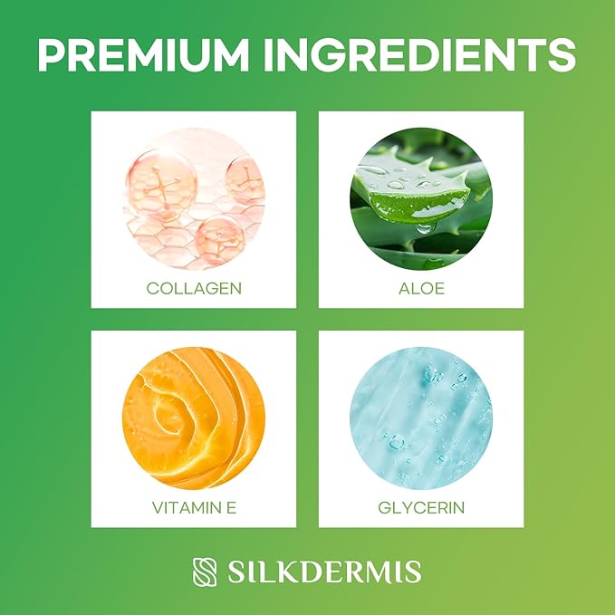 Forehead Wrinkle Patches 12Pcs with Smile Line Patches 24Pcs with Aloe, Collagen, Vitamin E, Forehead Wrinkles Treatment and Smile Lines Treatment