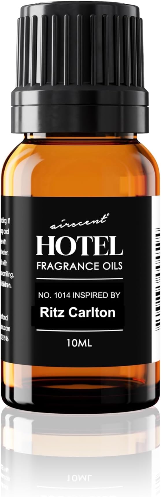 AirScent Hotel Diffuser Oil Inspired by The Ritz Carlton Hotel Scent - Premium Fragrance Oil No. 1014 for Ultrasonic and Waterless Diffusers and Crafting - 10 mL, 0.34 fl oz Glass Dropper Bottle