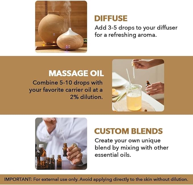 MAJESTIC PURE Frankincense Essential Oil with Glass Dropper | 100% Pure and Natural Frankincense Oil | Premium Grade Essential Oils for Diffusers, Skin, Aromatherapy, Massage | 4 Fl Oz (Pack of 2)