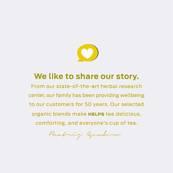 HELPS TEAS | Helps Ginger Lemon Tea | Organic herbal blend of Ginger and Lemongrass that promote a healthy digestion Naturally Caffeine-free| 16 Tea Bags - Pack of 3 |