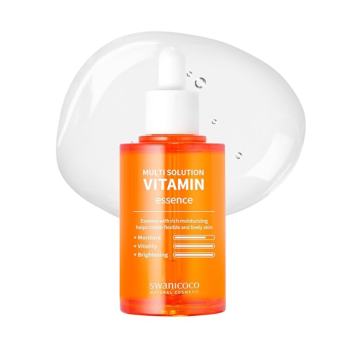 Pregnancy Acne Treatment, Vitamin C Serum Multi Solution Vitamin Essence, Brightening Dark Spots Even Skin Tone Eye Area Fine Lines & Wrinkles Korean Skincare 70ml 2.37 Fl Oz