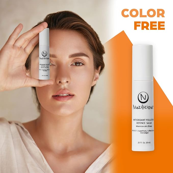 Professional Grade Advanced Skin Defense Serum with Superfruits & Antioxidants – Hydrates, Enhances Radiance & Protects Skin, Vegan & Cruelty-Free, (0.25 oz)