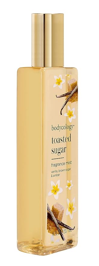 Bodycology Toasted Sugar Fragrance Mist for Women, 8 Fl Oz (455004008) (Pack of 5)