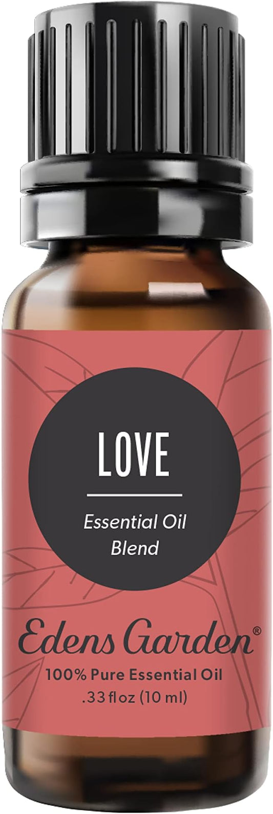 Edens Garden Love Essential Oil Blend- 100% Pure Premium Grade, Undiluted, Natural, Therapeutic, Aromatherapy, The Best for Diffusing, Skin, Candle, Laundry 10 ml (.33 fl oz)