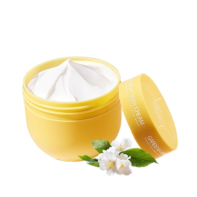 Moisture Good Night Body Cream, Daily Moisturizing Face & Body Lotion for Dry Skin, Rough Skin | | Gardenia & Niacinamide Moisturizer | Gentle Day and Night Body Cream For Women