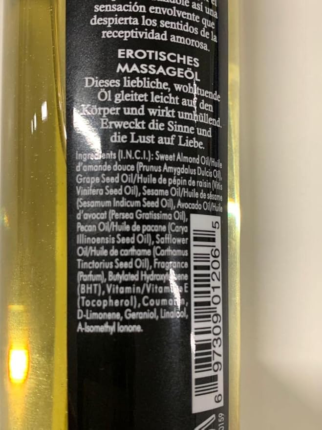 EROTIC MASSAGE OIL SENSATION