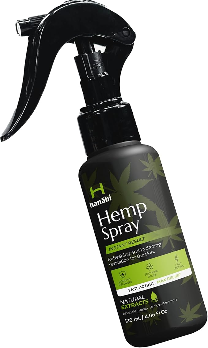 Premium Hemp Spray | Maximum Strength 10,000mg Hemp Oil Infused | Better Than Hemp Cream | GMO Free | Hemp Seeds Oil, Calendula, Lavender & Arnica | Organic & Vegan Relife - 4.1 Oz