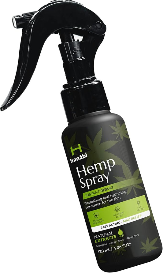 Premium Hemp Spray | Maximum Strength 10,000mg Hemp Oil Infused | Better Than Hemp Cream | GMO Free | Hemp Seeds Oil, Calendula, Lavender & Arnica | Organic & Vegan Relife - 4.1 Oz