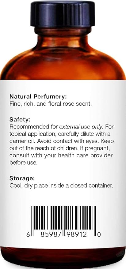 MAJESTIC PURE Rose Essential Oil | 100% Pure and Natural Rose Oil | Premium Grade Essential Oils for Hair Care, Home Diffusers, Skin, Aromatherapy, Massage and Humidifiers | 1 Fl Oz