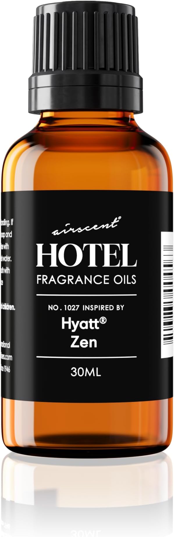 AirScent Hotel Diffuser Oil Inspired by The Hyatt Zen Hotel Scent - Premium Fragrance Oil No. 1027 for Ultrasonic and Waterless Diffusers and Crafting - 30 mL, 1 fl oz Glass Bottle with Dropper