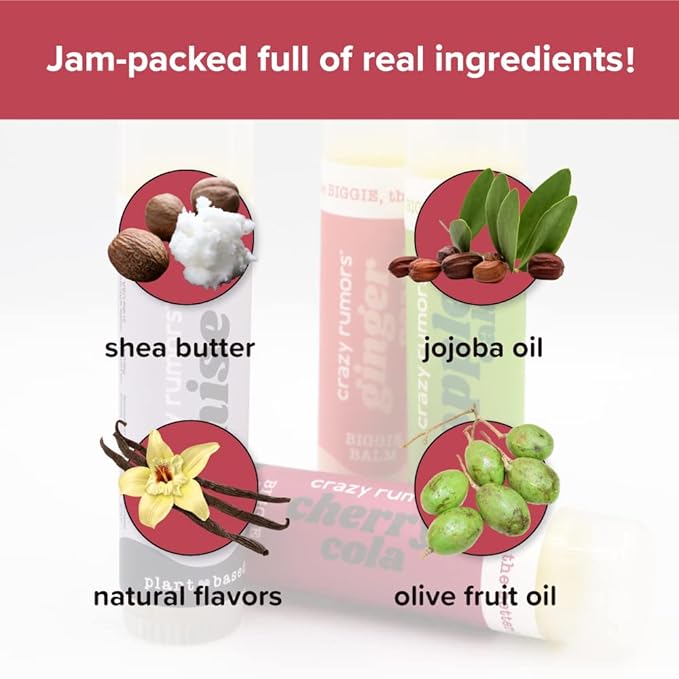 Crazy Rumors Biggie Bubble Gum Flavored balm)