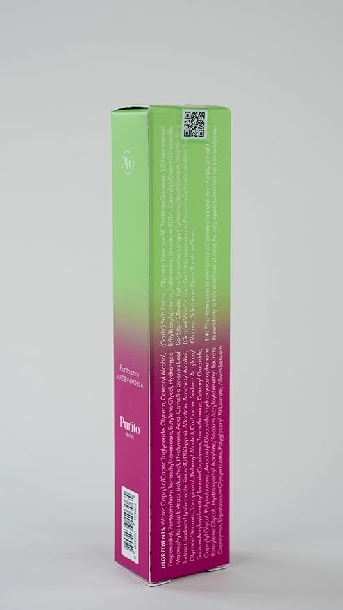 PURITO SEOUL Timeless Bloom Retinol Spot Cream, Korean Jeju Hydrangea, for Sensitive Skin, Retinol Cream, Wrinkle Reduction, Anti Aging Face Cream, K-Beauty, 30ml 1fl.oz