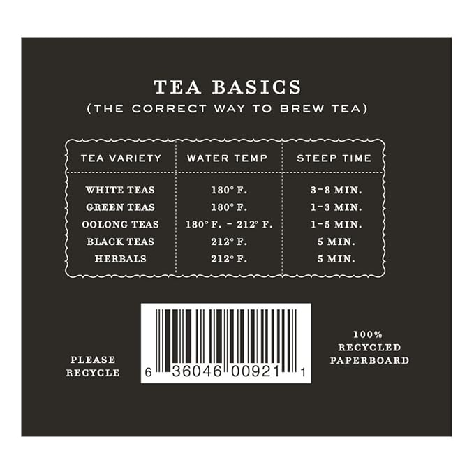 Harney & Sons Black Tea, Decaffeinated Ceylon, 20 Tea Bags, 1.26 oz./36 grams