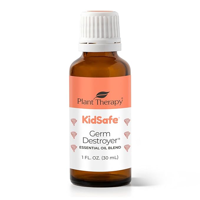 Plant Therapy KidSafe Destroyer Essential Oil Blend - Guard from Illness, Support Blend for Kids 100% Pure, Undiluted, Natural Aromatherapy, Therapeutic Grade 30 mL (1 oz)