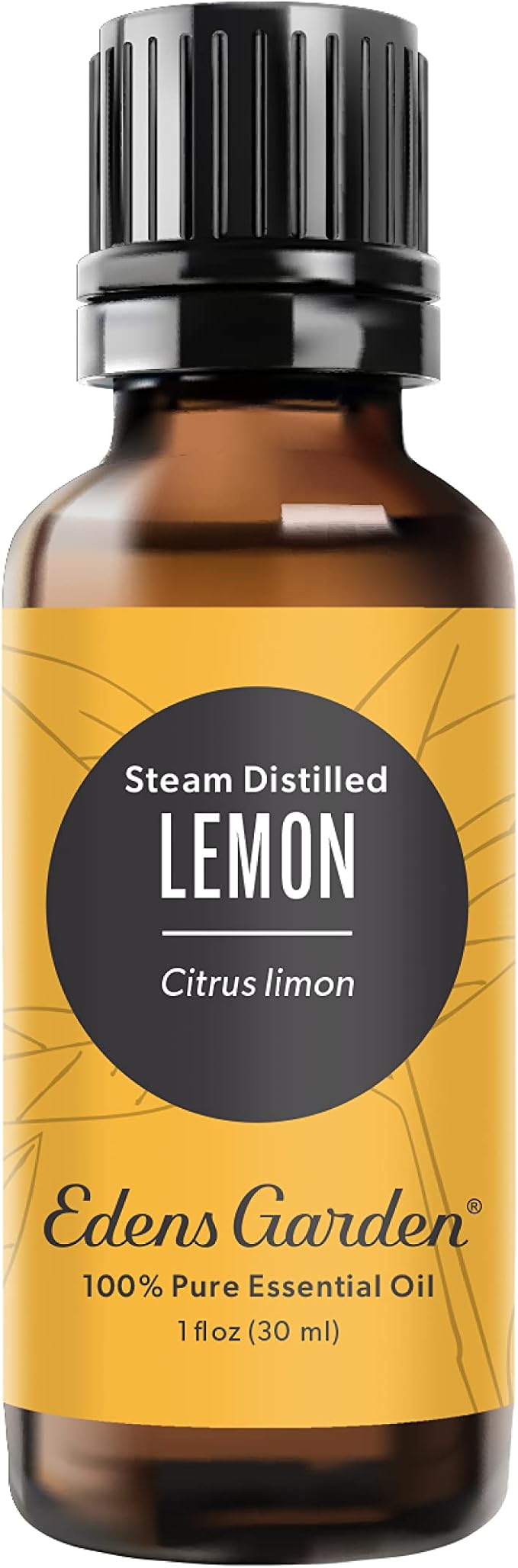 Edens Garden Lemon- Steam Distilled Essential Oil- 100% Pure Premium Grade, Undiluted, Natural, Therapeutic, Aromatherapy, The Best for Diffuser, Skin, Candle, Kid Safe 30 ml (1 fl oz)