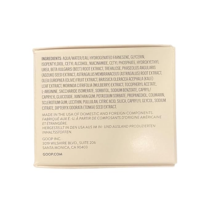 goop Beauty 72-Hour Hydrating Water Cream | Matte Moisturizer for All Skin Types | Niacinamide & Fermented Astragalus Root | Hydrating Face Lotion to Plump, Firm & Reduce the Look of Pores | 1.7 fl oz