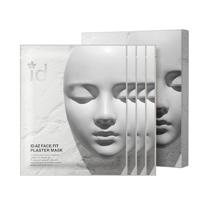 Face Fit Plaster Mask | 4 weeks Program | Clay Sheet Mask for Pore Tightening & Purifying | Korean Skin Care