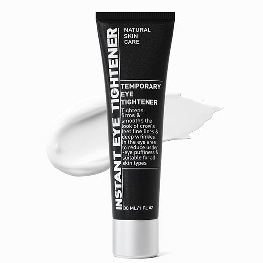 Instant Eye Tightener, Under Eye Bags and Wrinkles Filler, Temporary Instant Visibly Reduces Wrinkles Dark Circles Fine Lines Tightening and Lifting Cream for Women Men, 30ml