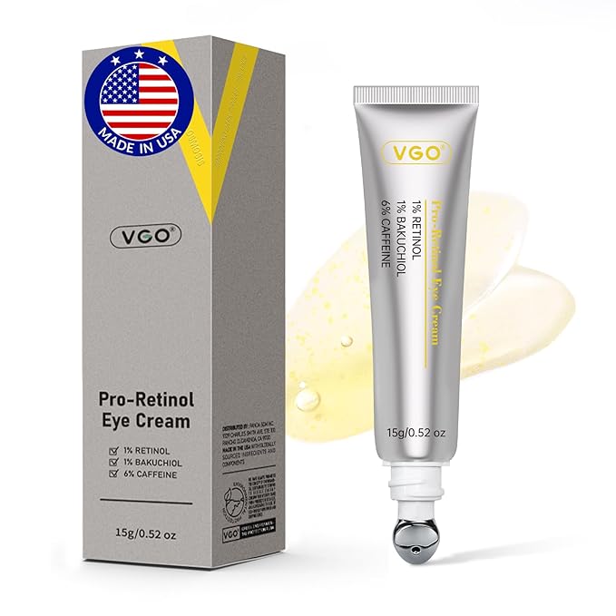 VGO Snail Mucin 92% Moisturizer + 1% Pure Retinol Eye Cream