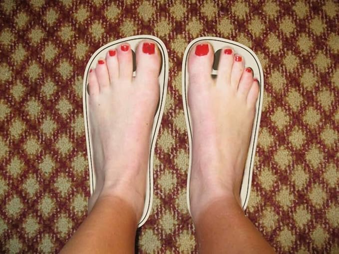 25 Pairs (50Feets) Spray Tanning Feet Pads Disposable Sunless Airbrush Tanning Tent Foot Protection