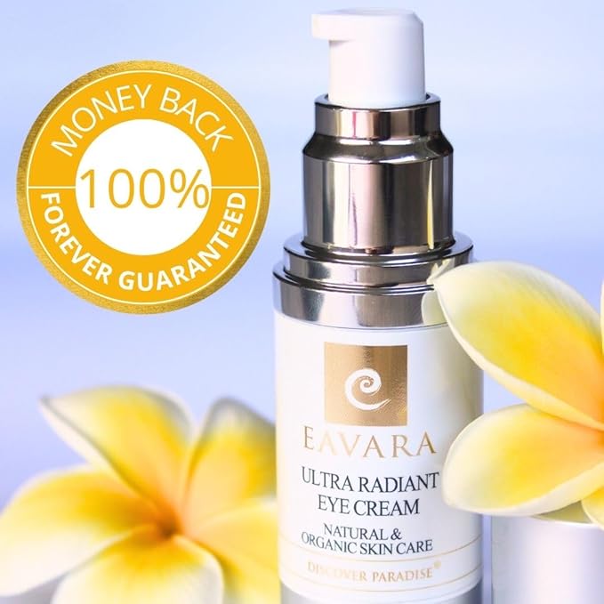 Organic Anti Aging Eye Cream, Natural Facial Cleanser and Retinol Night Cream