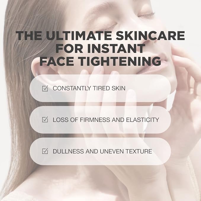 Instant Face Lift Serum | Skin Rejuvenating Face Tightening Serum for Face and Neck | Instant Face Lift Serum with Natural Ingredients | Age-Defying Skin Lifting, Face Tightening Serum for Face