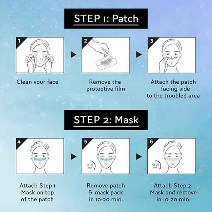 CONTEXT SKIN Super Pore Purify Mask | Collagen-Infused Sheet Masks for Deep Cleansing, Hydration, and Pore Cleaner | Boosts Elasticity, Firmness, and Moisturization