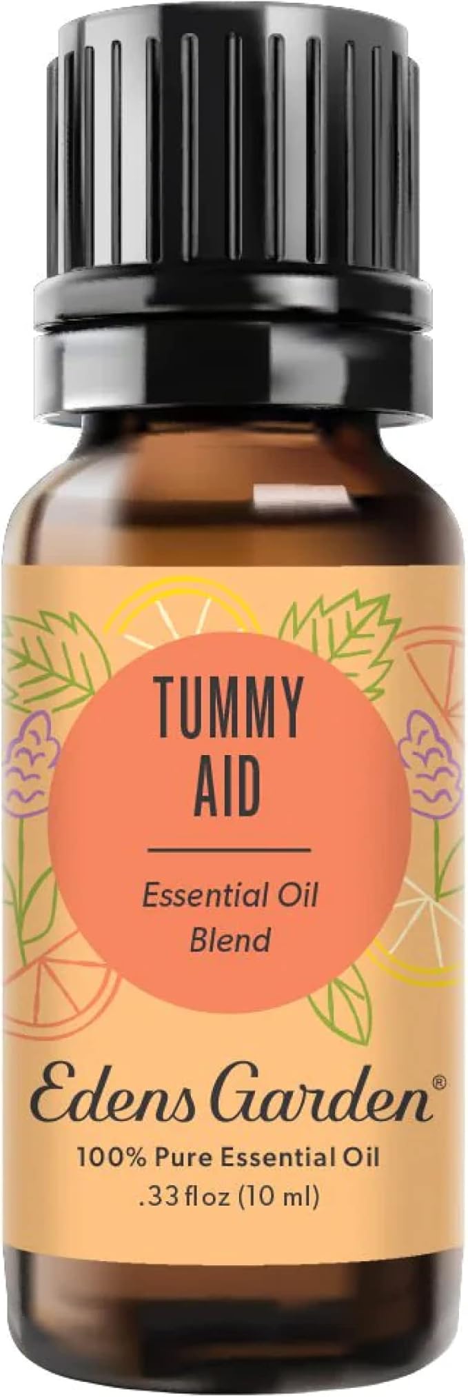 Edens Garden Tummy Aid Essential Oil Blend- 100% Pure Premium Grade, Undiluted, Natural, Therapeutic, Aromatherapy, The Best for Diffusing, Skin, Humidifiers, Kid Safe 10 ml (.33 fl oz)