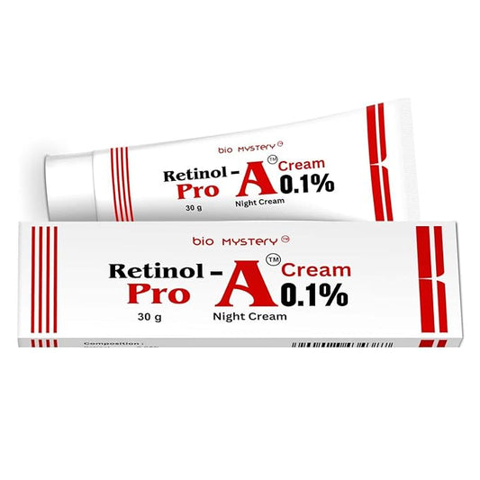 Retinol Pro Night Cream 0.1 (30 Gram / 1.0 Oz) for Beginners Pro Night Cream, Face Moisturizer for Wrinkle Reduction, Non-Greasy Formula for Daily Use 1.0 Oz
