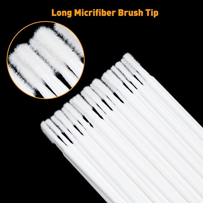 600pcs micro applicator brushes, long