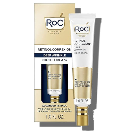 RoC Retinol Correxion Deep Wrinkle Night Cream 1.0 fl oz (30 ml)