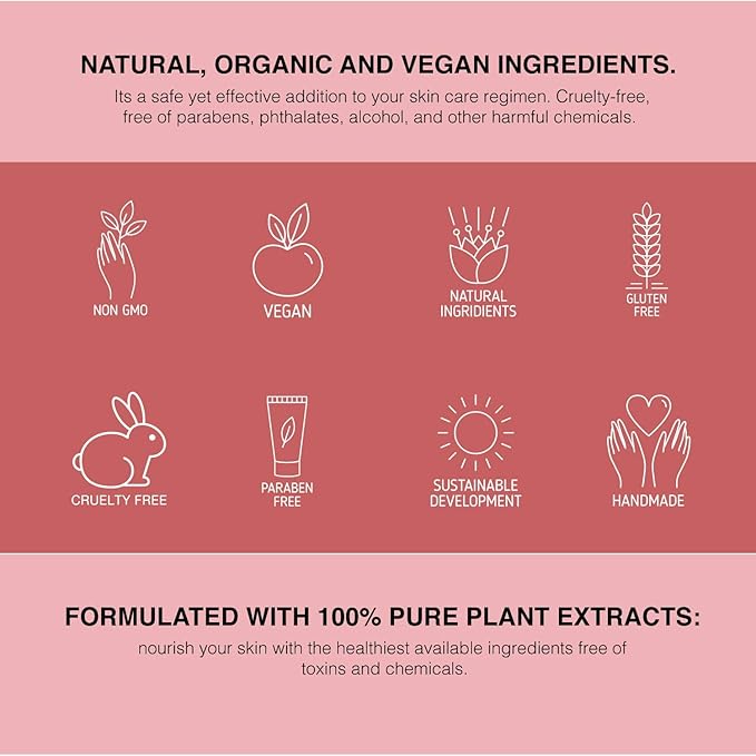 | Amaranth Refreshing Lightly Scented Floral Roll-On Perfume Body Oill - Body Oils for Women Perfume - Enriched w/Apricot Oil, Sweet Almond Oil, Fractionated Coconut Oil - 1OZ