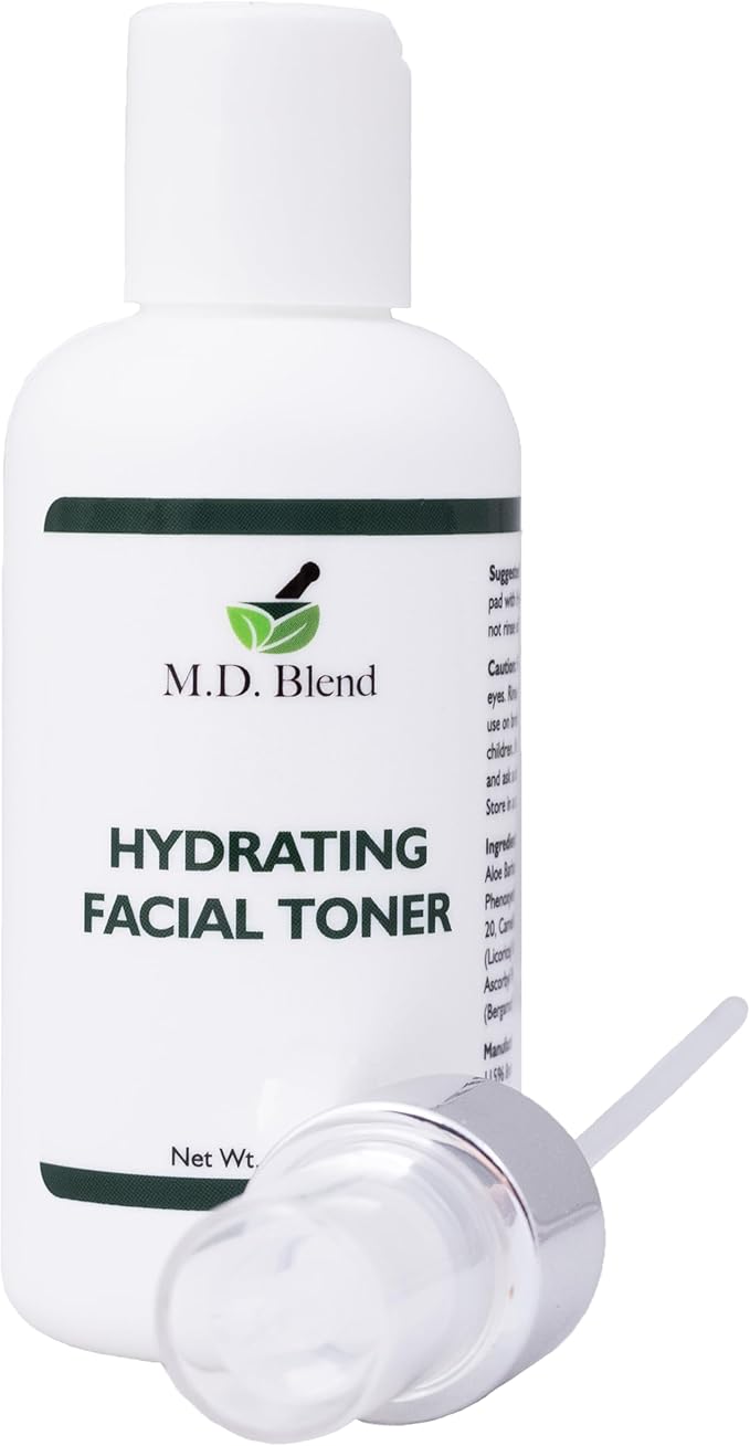 Hydrating Facial Toner | Deep Rejuvenation | Rid Skin of Impurities, Dirt, Dead Cells | Revitalizes & Soothes for Silky Smooth, Fresh Feel | Convenient Spray Mist - 4oz
