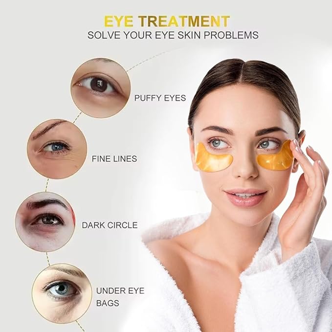 24K Gold Eye Masks
