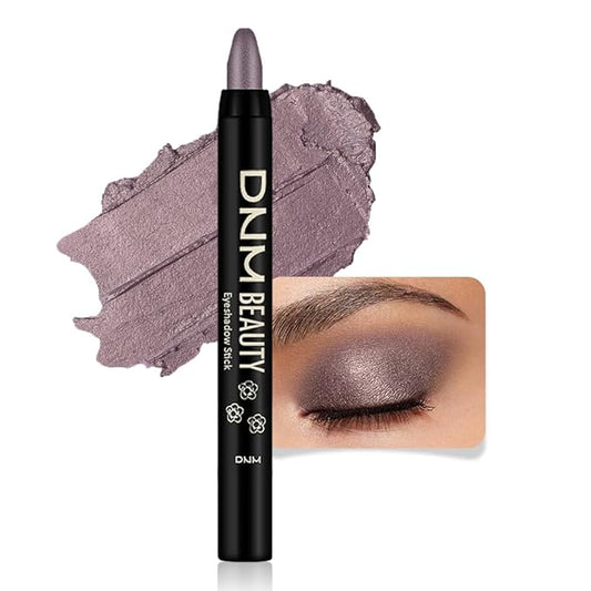 evpct Smoky Amethyst Shimmer Cream Eye Shadow Brightener Sticks Set for Eyes, Smoky Shimmery Matte Pencil Eye shadow Applicator Stick Pen Palette Makeup Waterproof sombras en crema para ojos 24#