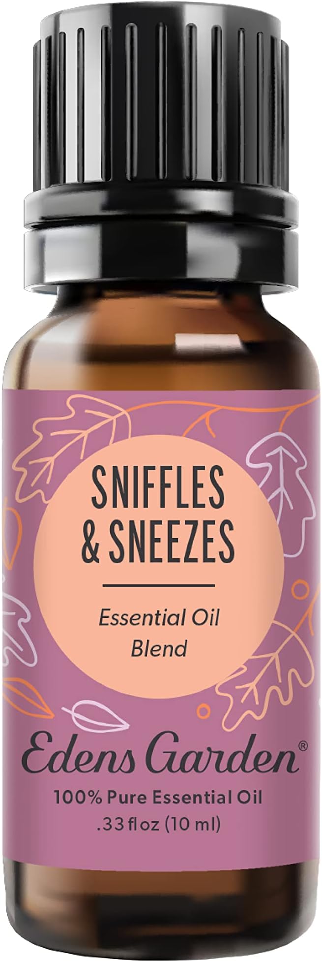 Edens Garden Sniffles & Sneezes Essential Oil Blend- 100% Pure Premium Grade, Undiluted, Natural, Therapeutic, Aromatherapy, The Best for Diffusing, Skin, Humidifiers, Kid Safe 10 ml (.33 fl oz)