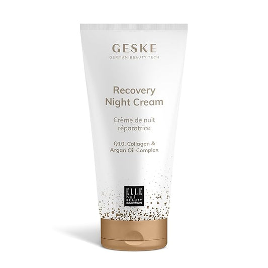 Recovery Night Cream | Q10 Cream with Collagen & Argan Oil | Moisturizing, Anti-Wrinkle Night Cream | Vegan Formula | Complements SmartAppGuided™ Devices | For Men, Women & All Genders