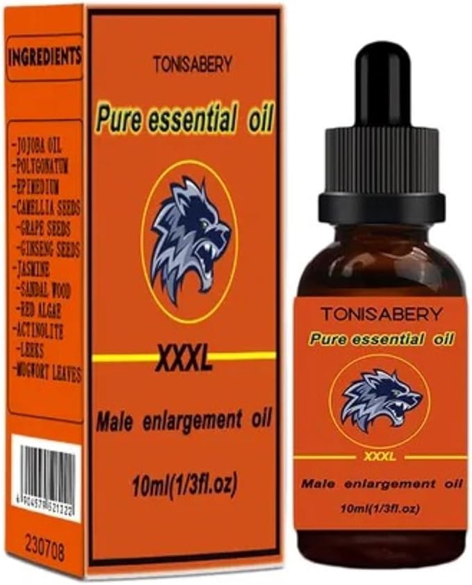 Massage Oil Enlargement Oil Increase Enlarge Gel Thicker Longer Stronger Large Size Enlarger Cream BLSEX for Men (F708-XXXL)