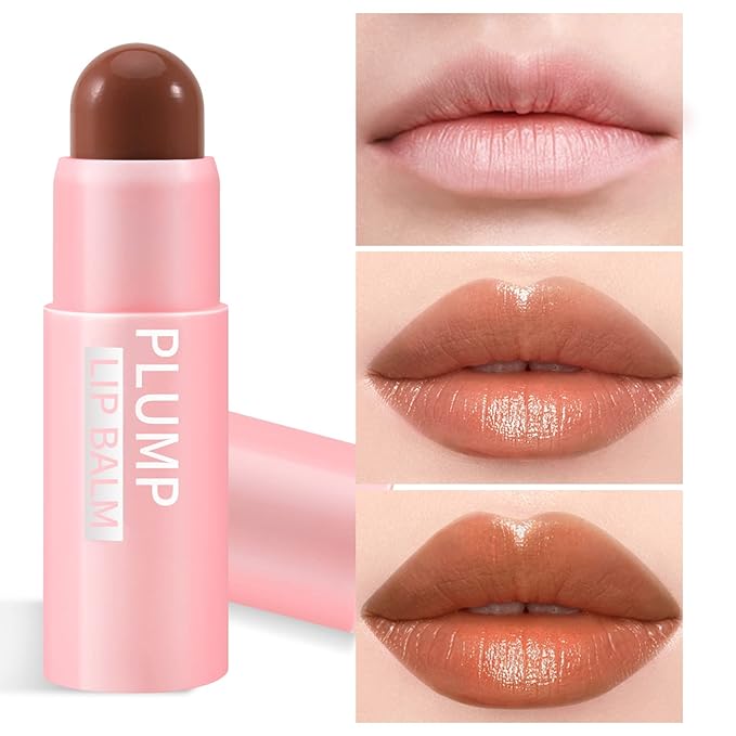 Boobeen Lip Plumping Balm,Moisturizing Lip Plumper Color
