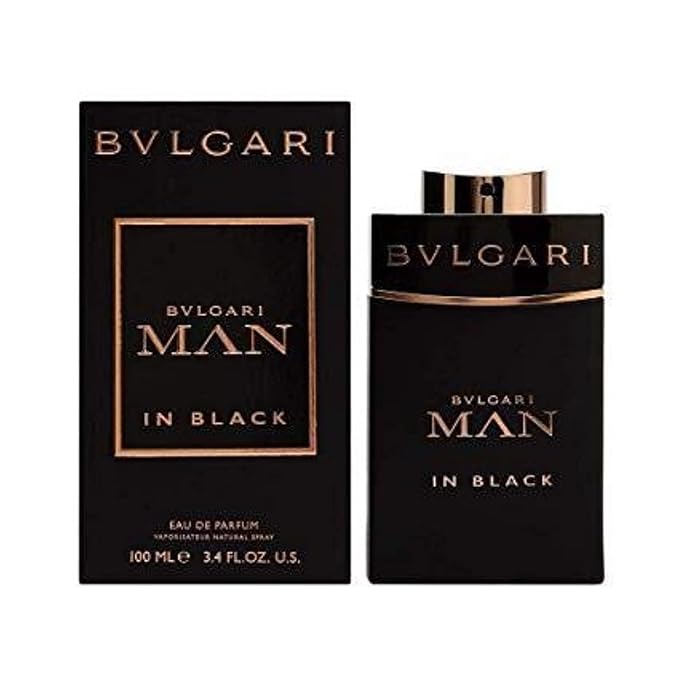 Bvlgari Man in Black Eau de Parfum Spray for Men, 3.4 Ounce
