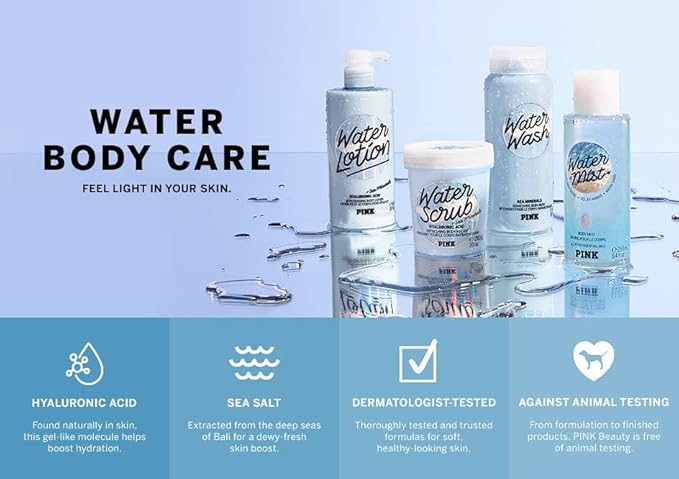 Victoria's Secret Pink Water Replenishing Body Lotion with Hyaluronic Acid