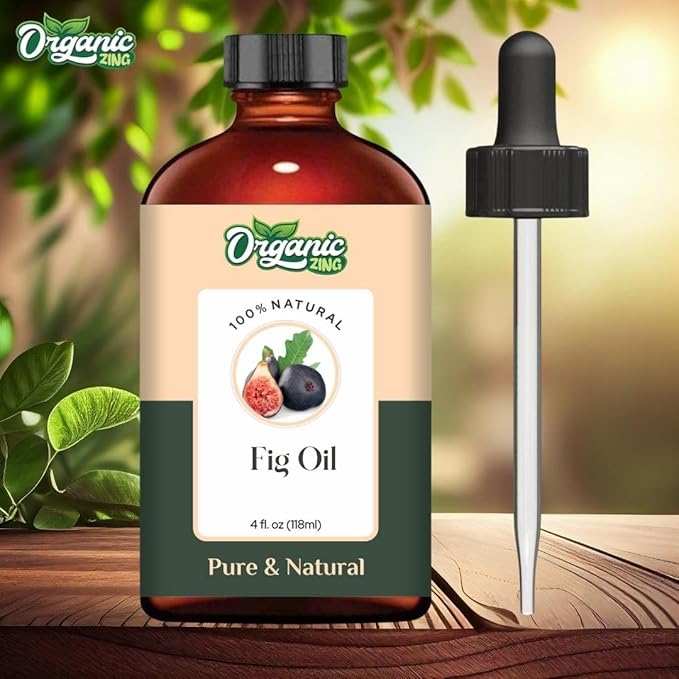 Fig (Ficus carica) Oil | Pure & Natural Carrier Oil for Skincare, Hair Care, Aroma & Diffuser - 118ml/4 fl oz