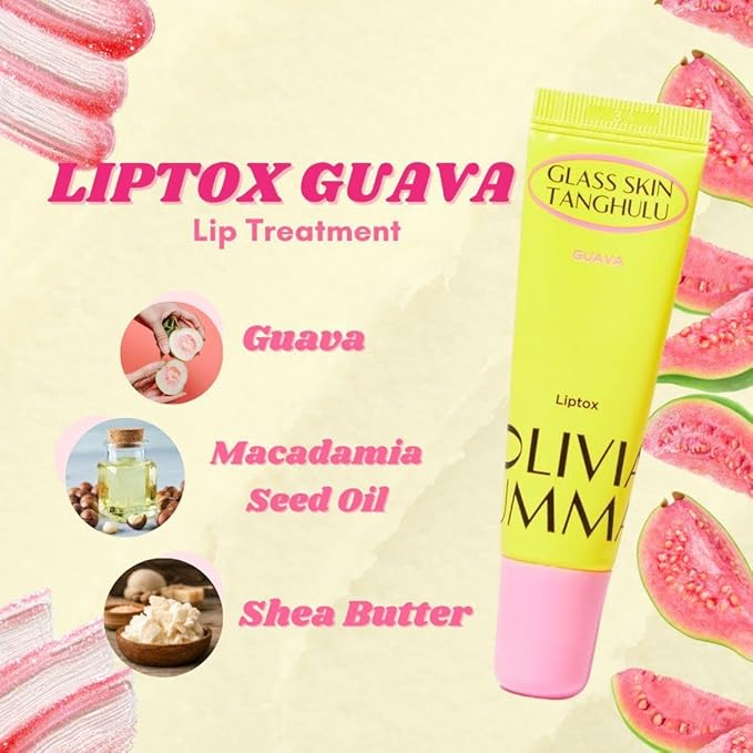 Glass Skin Tanghulu Liptox Guava Infused