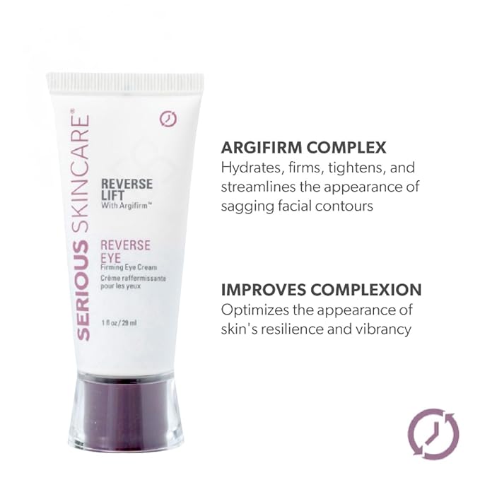 INSTA-TOX Facial Firming Wrinkle Smoothing Serum & Reverse Lift Firming Eye Cream Set - Tightener for Lines, Deep Wrinkles and Pores - Temporary Lift for Face and Eyes - Serious Skincare