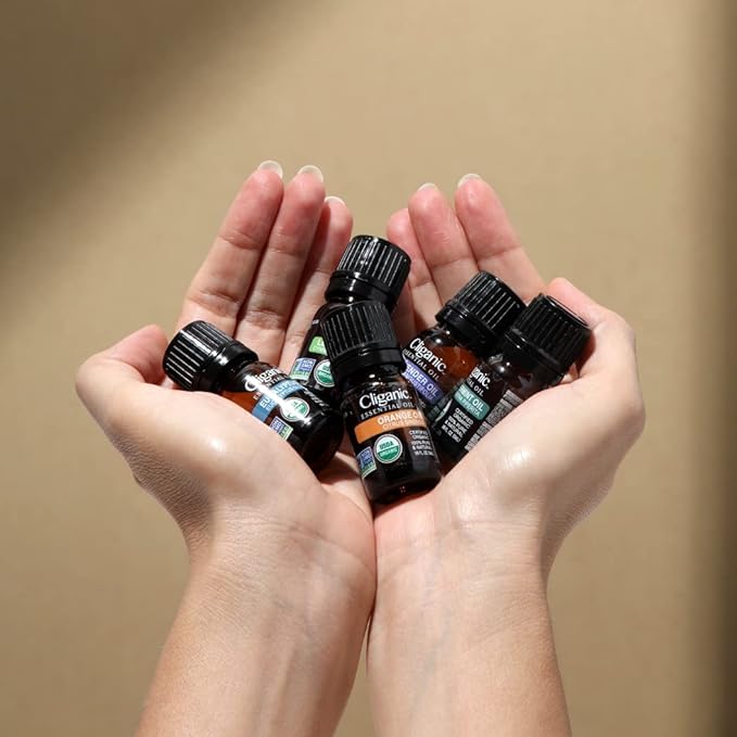 Cliganic Organic Star Anise Essential Oil, 100% Pure Natural for Aromatherapy | Non-GMO Verified