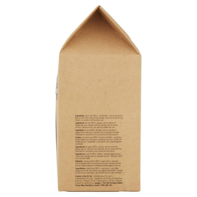 Teapigs Earl Grey Strong Tea Made with Whole Leaves (1 Pack of 50 Tea Bags)