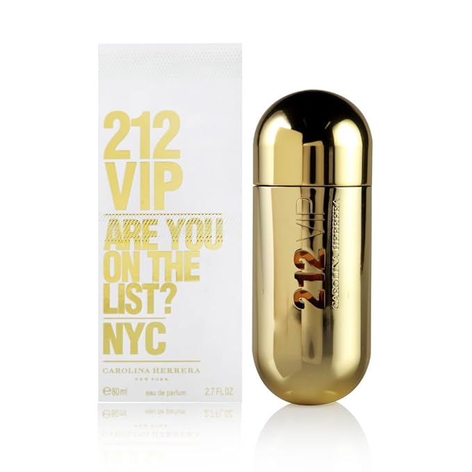 Carolina Herrera 212 Vip Eau De Parfum Spray for Women, 2.7 Ounce