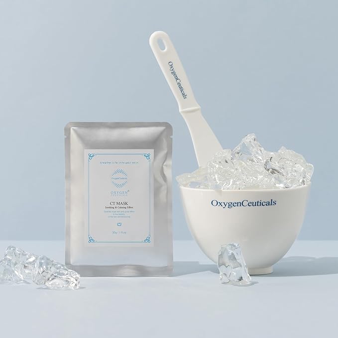 CT Mask – Premium Menthol Cooling & Calming Peel-Off Algae Mask for Face (30g x 5 Packs)