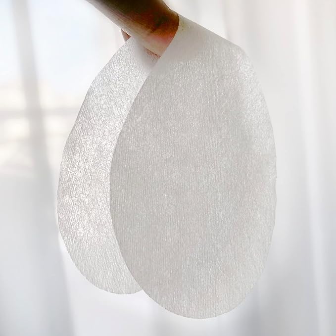 MoyRetty 100 Sheets Disposable Non Woven Eye Care Cotton, Facial Eye Covers Spa Cotton Paper, Cosmetic Facial Paper Sheet Eye Nose Face Pads